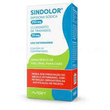 SINDOLOR 250MG/20MG visto