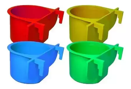 COMEDOURO PASSARO COM ABA