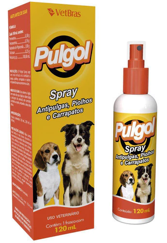 SPRAY PULGOL ANTIPULGAS 120ML