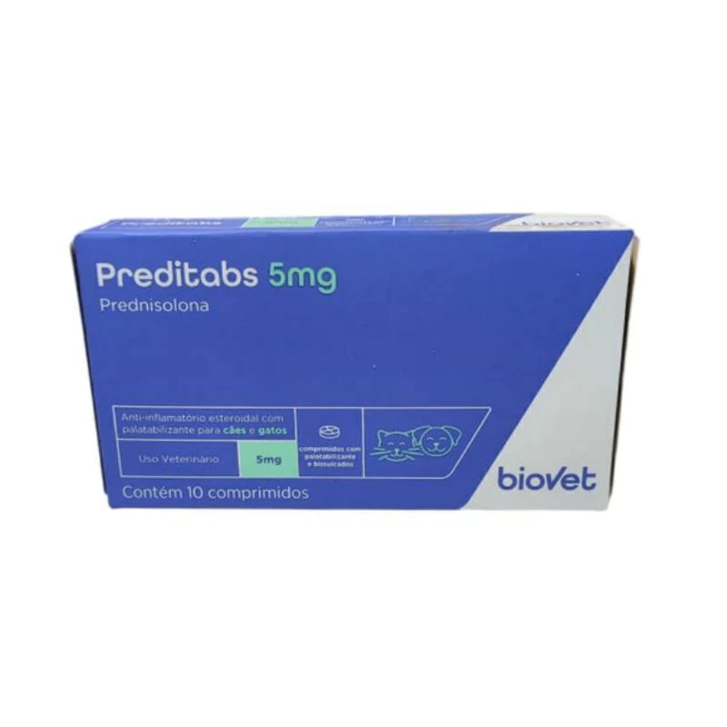 PREDITABS 5 MG (PREDNISOLONA) vist