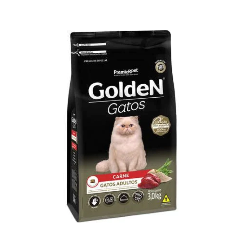 GOLDEN FORM GATOS AD CARNE 3 KG