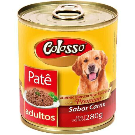 PATE CARNE LATA CÃO 280G visto