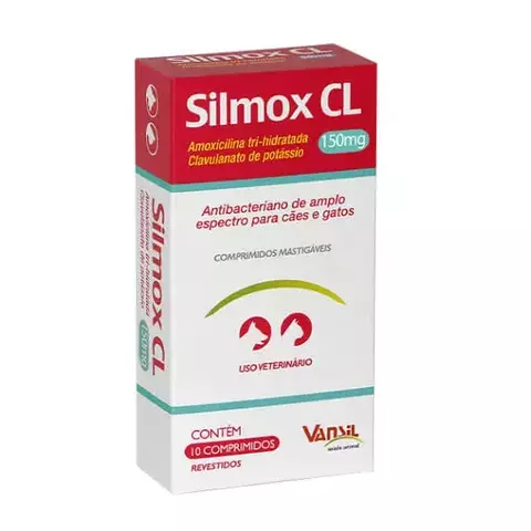 SILMOX CL 150 MG CX 10 COMP vist