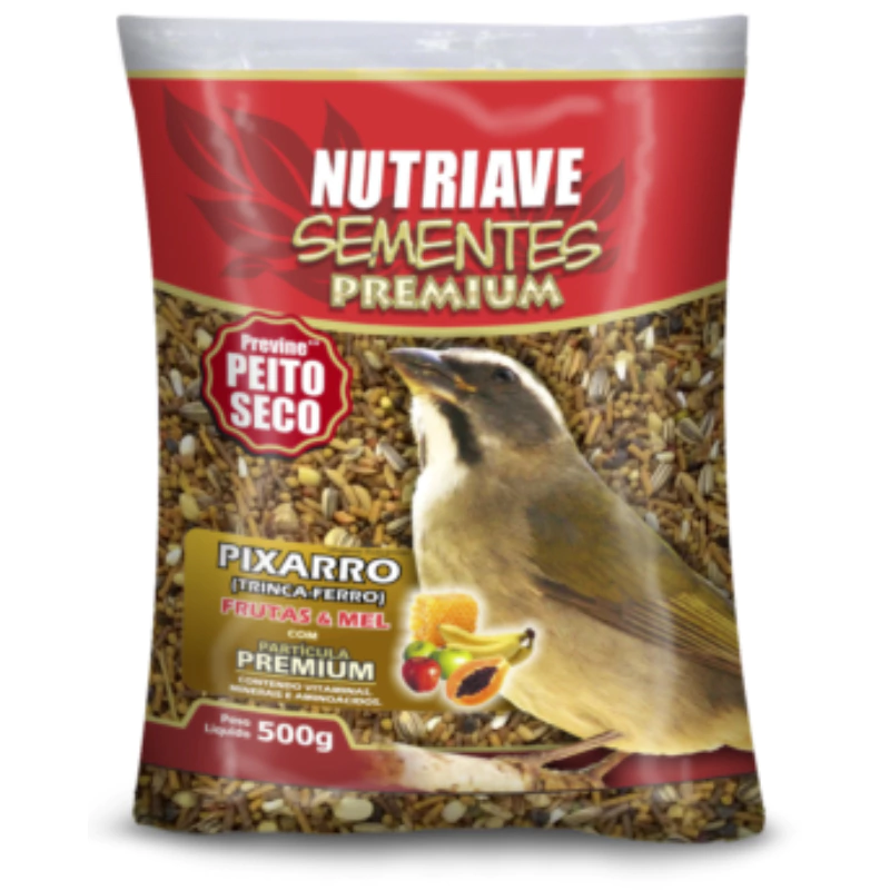 NUTRIAVE PIXARRO FRUTAS E MEL 500G visto