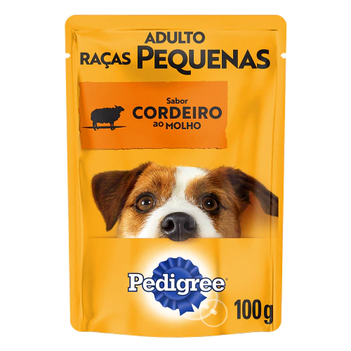 PEDIGREE CORDEIRO ADULTOS 100G visto