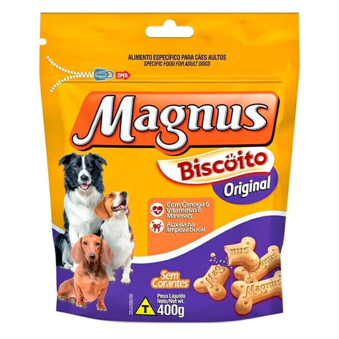 MAGNUS BISCOITO P.PORT 400G visto