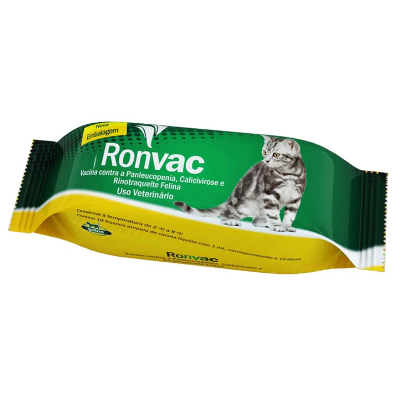 VACINA NACIONAL FELINA RONVAC - DOSE