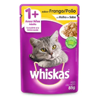 WHISKAS FRANGO 85G visto