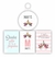 Kit 3 Quadros Porta Maternidade Bebê Unicornio Personalizado