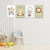 Kit 4 Placas Quadros Decorativos Menino Bebê Safari verde - CG MIMO KIDS