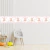 Kit 2 Faixa Decorativa Infantil Ursinha Menina Rosa Bebê na internet