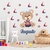 Adesivo De Parede Infantil Bebê Menino Ursinho Marinheiro Personalizado na internet