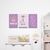 Kit 3 Placas Quadros Decorativos Menina Bebê Realeza Coroa Personalizado na internet