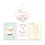 Kit 3 Quadros Porta Maternidade Menina Bebê Ovelhinha Personalizado