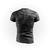 Remera color gris y negro