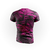 Remera color rosa y negro