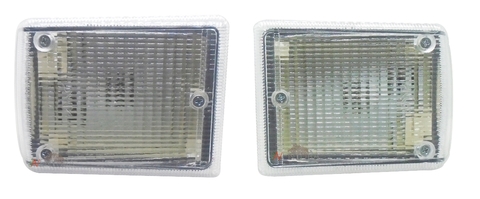 KIT LANTERNA DA SETA DIANTEIRA KOMBI CLIPPER TODAS CRISTAL