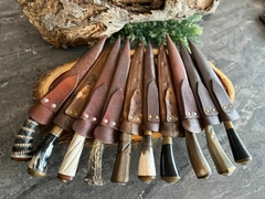 KIT 10 FACAS PARA CHURRASCO ARTESANIAS DE 8 A 9 POLEGADAS - comprar online
