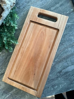 TABUAS PARA CHURRASCO DE MADEIRA TECA G