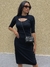 Vestido Canelado Basique - Senhoritas Loja - Moda feminina