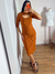 Vestido Canelado Basique