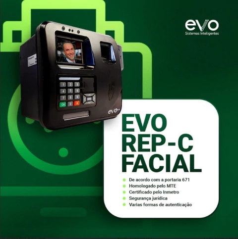 RELÓGIO DE PONTO EVO REP C