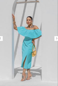 Vestido em linho Sônia - Santinhas boutique