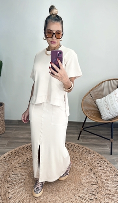 Conjunto moletinho Elene fenda - Santinhas boutique