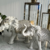 Elefante India Resina Con Espejos 55cm - tienda online