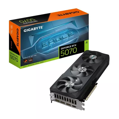 Placa de Video GIGABYTE GeForce RTX 5070 EAGLE OC SFF 12G - comprar online