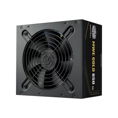 Fuente Cooler Master MWE Gold 650 80 Plus NM FR A/AR cord - comprar online