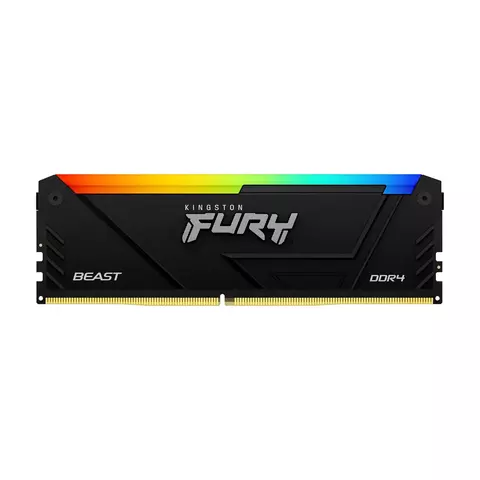 Memoria PC Fury DDR4 8GB 3600MHz Beast RGB Negra - comprar online