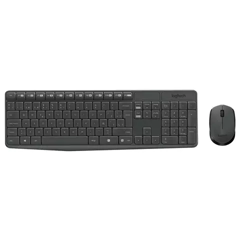 Teclado Inalámbrico LOGITECH MK235 Negro - comprar online