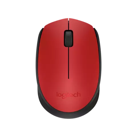 Mouse Inalámbrico LOGITECH M170 Rojo - comprar online