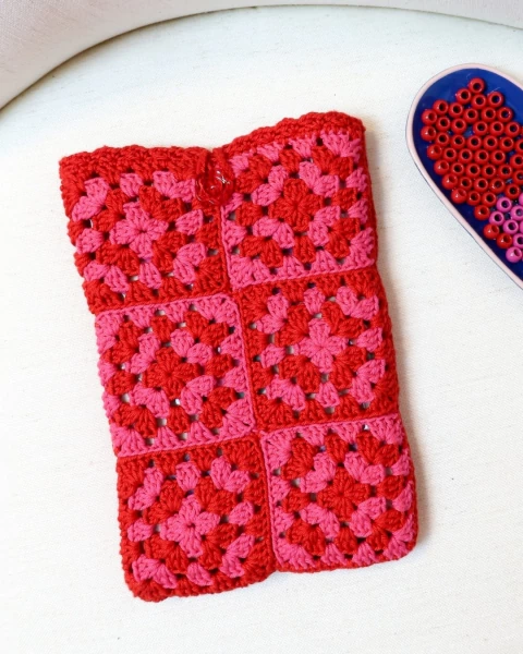 porta-tablet vermelho e rosa G - comprar online
