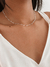 Chocker Corrente Elos de Corações