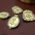 Pack apliques bronce 08mm x10 unidades - tienda online