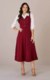 Vestido Tania Mídi Alfaiataria Sem Mangas - comprar online