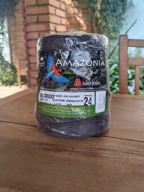 BARBANTE AMAZONIA 4/24 MARROM - 1000GR