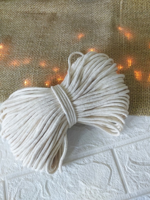 CORDAO NEW YORK 5MM RIGIDO ABA TEXTIL