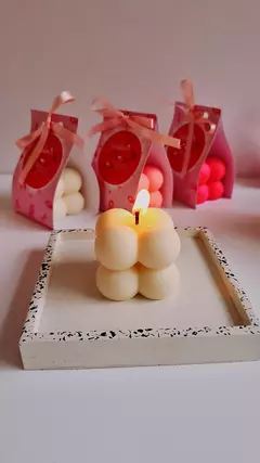 Mini Vela Bubble - Campanha Outubro Rosa na internet