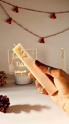 Vela Boas Vibrações com 6 - comprar online