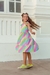 Vestido Mídi Tie-Dye