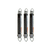Kit 3 Dinamômetro Analógico Faixa 0 A 5Kgf Tubular Graduação 100Gf Alumínio 1 Divisão Linear At-5 Portátil Instrutherm
