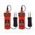 Kit 2 Medidor Umidade Digital 0 A 50% Madeira Algodão Temperatura -10 A 65ºC Mu-626 Portátil Instrutherm Com Estojo