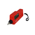 Medidor Vibração Digital Bolso Velocidade Deslocamento Aceleração Haste Curta Longa Mv-710 Portátil Instrutherm Estojo - AIQ FERRAMENTAS