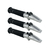 Kit 3 Refratômetro Substâncias Baixa Concentração Açúcar Escala 0 A 10% Brix Rt-10atc Portátil Instrutherm Com Estojo