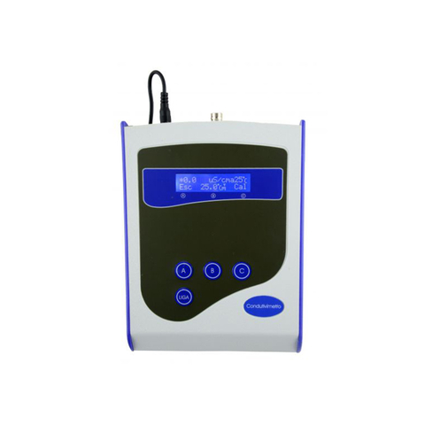 Condutivímetro Digital Água 0 A 20Ms Ec Bancada Sensor Rs-232 Suporte Eletrodo Cd-820 Portátil Instrutherm Certificado