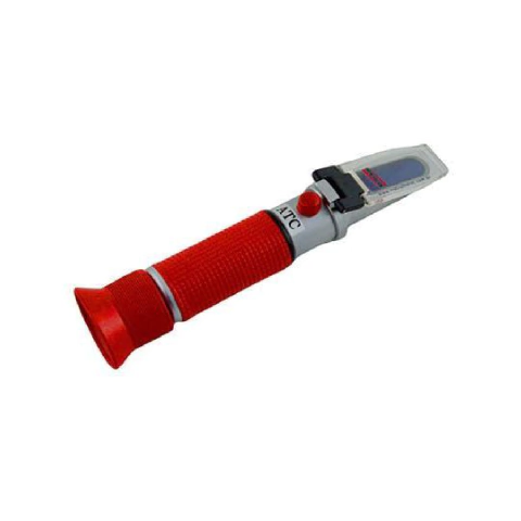 Refratômetro Salinidade Faixa 0 A 28% Brix Sal Rts-28 Portátil Instrutherm Estojo Certificado Calibração Rastreável