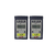 Kit 2 Termômetro Digital Escala -40 A 1000ºC 5 Pontos Medição Sensor Tipo K Th-1000 Portátil Instrutherm Com Estojo